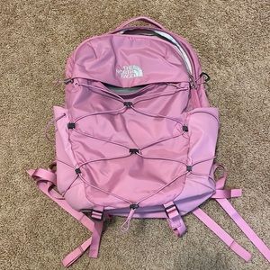 Pink North Face Borealis Backpack